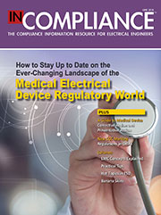 Standards & Regulatory Update – Medical Electrical Devices – Article
