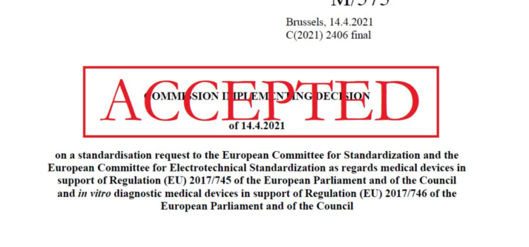 CEN & CENELEC Accepts ECs Standardization Request