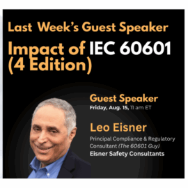 🎥 IEC 60601-1 4th Edition: Design Controls And QMS Impacts You Need To Know 📣📣